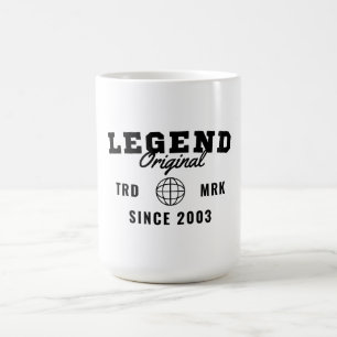 Taza De Café Leyenda Desde 2003