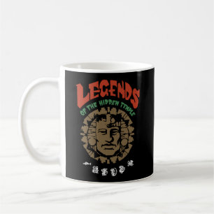 Taza De Café Leyendas Del Afiche Oculto Del Templo Vintage