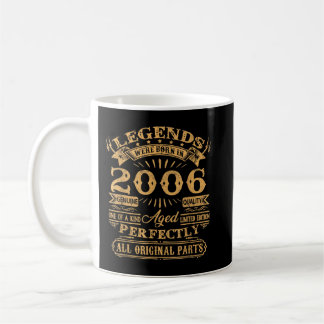 Taza De Café Leyendas Nacidas En 2006 Regalos De 17 Años 17