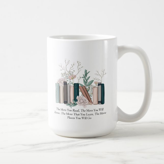 Taza De Café Leyendo bloqueo (Derecha)