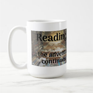 Taza De Café Leyendo, la aventura continúa