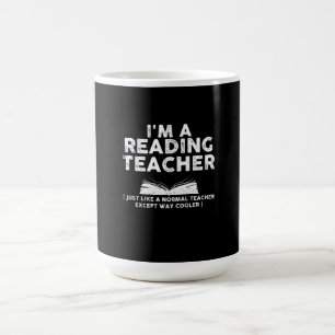 Taza De Café Leyendo profesor - Soy un profesor de lectura