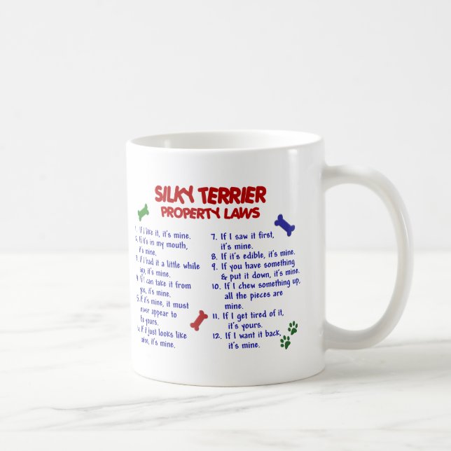 Taza De Café Leyes 2 de la propiedad de TERRIER SEDOSO (Derecha)