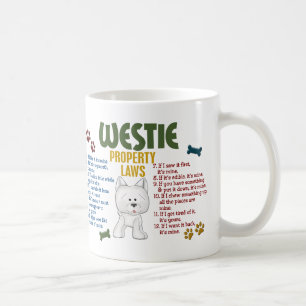 Taza De Café Leyes 4 de la propiedad de Westie