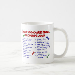 Taza De Café Leyes ARROGANTES 2 de la propiedad del PERRO DE