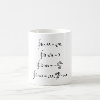 Taza De Café Leyes del maxwell