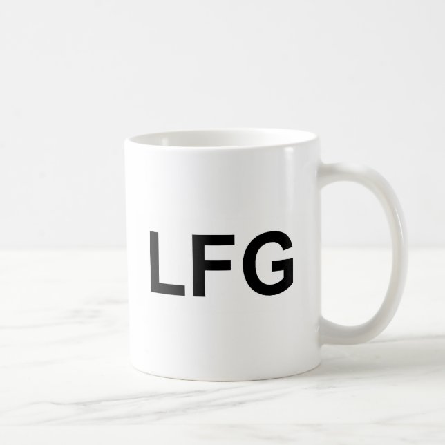 TAZA DE CAFÉ LFG (Derecha)
