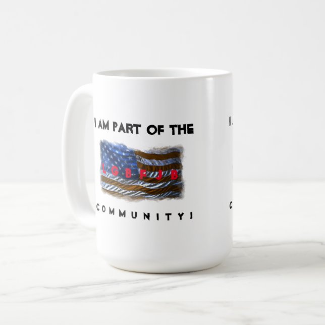TAZA DE CAFÉ LGBFJB (Anverso izquierdo)
