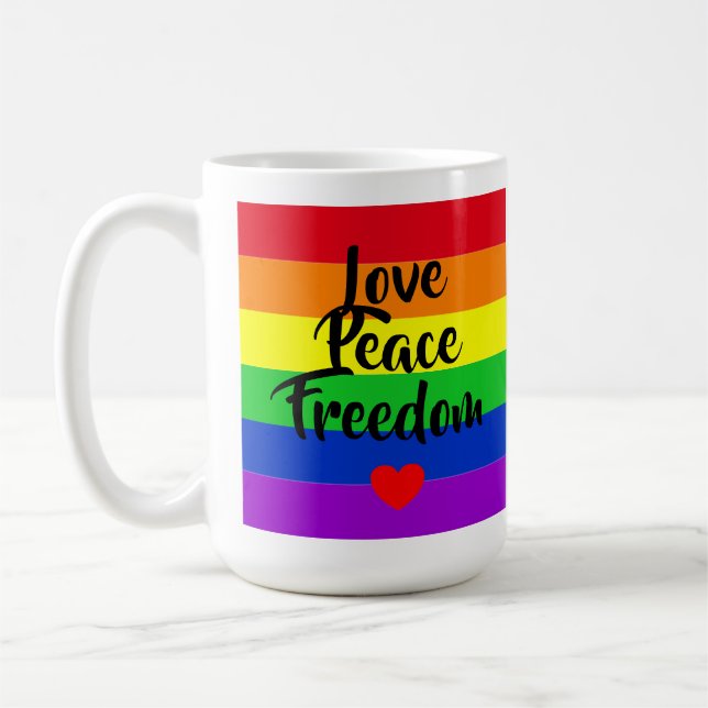 Taza De Café #LGBT #love #primo #gay #lesbian #libertad #desfil (Izquierda)