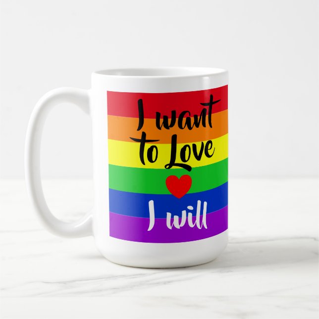 Taza De Café #LGBT #love #primo #gay #lesbian #libertad #desfil (Izquierda)