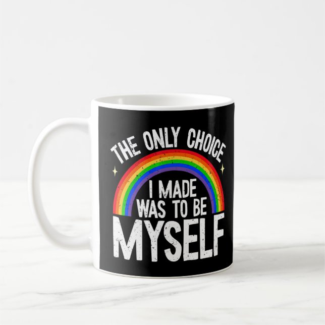 Taza De Café Lgbt Orgullo De Igualdad Lgbtq (Izquierda)