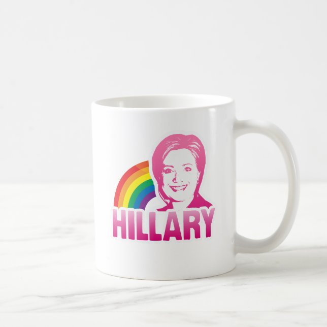 TAZA DE CAFÉ LGBT PARA HILLARY CLINTON 2016 - .PNG (Derecha)