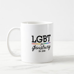 Taza De Café LGBT por Ginsburg 2016