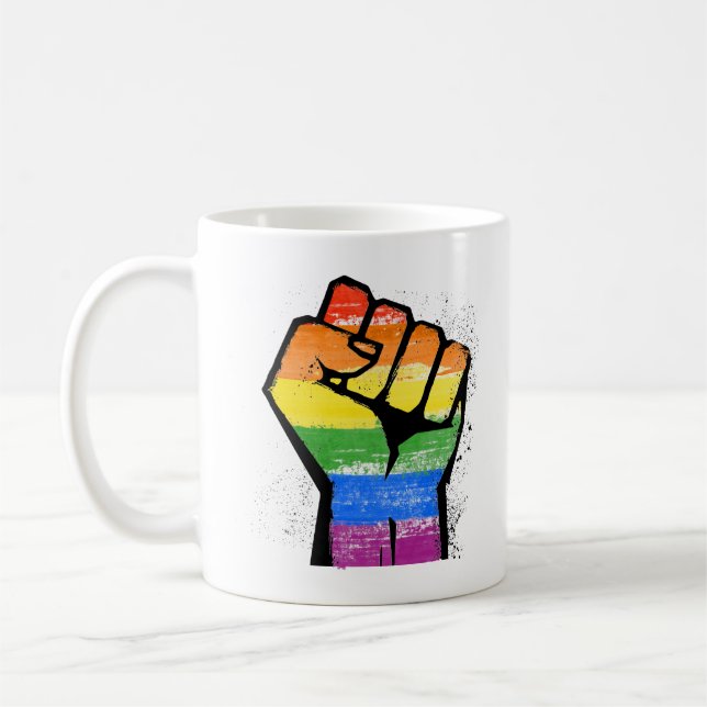 TAZA DE CAFÉ LGBTQ (Izquierda)