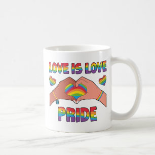 Taza De Café LGBTQ - El amor es amor - Orgullo
