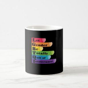 Taza De Café LGBTQ - Que el género esté libre de intolerancia