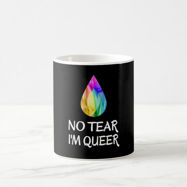 Taza De Café LGBTQ - Sin lágrimas soy gay - Orgullo CSD (Centro)
