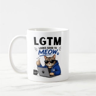 Taza De Café LGTM Me parece bien a Miau