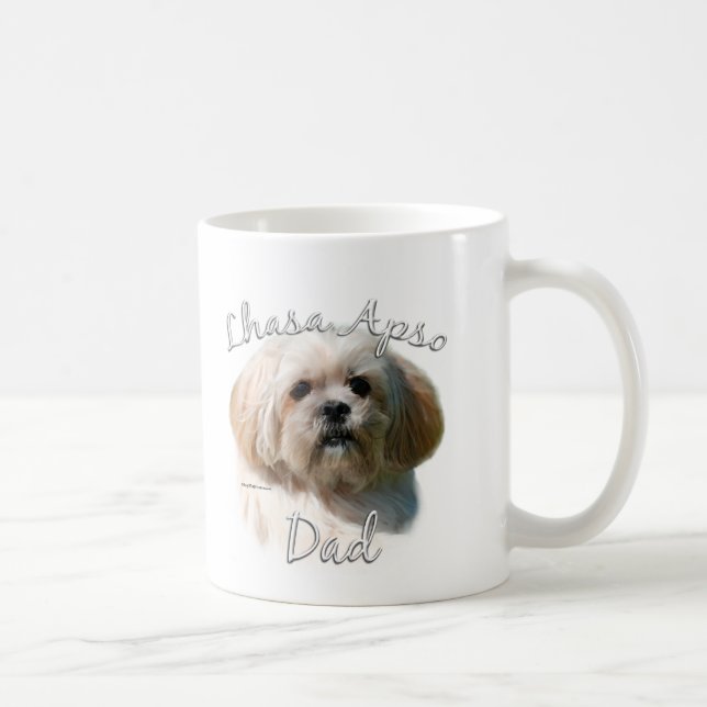 Taza De Café Lhasa Apso Dad 2 (Derecha)