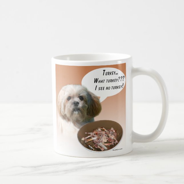 Taza De Café Lhasa Apso Turkey (Derecha)