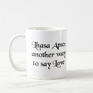 Taza De Café lhasa apso way coffee mug