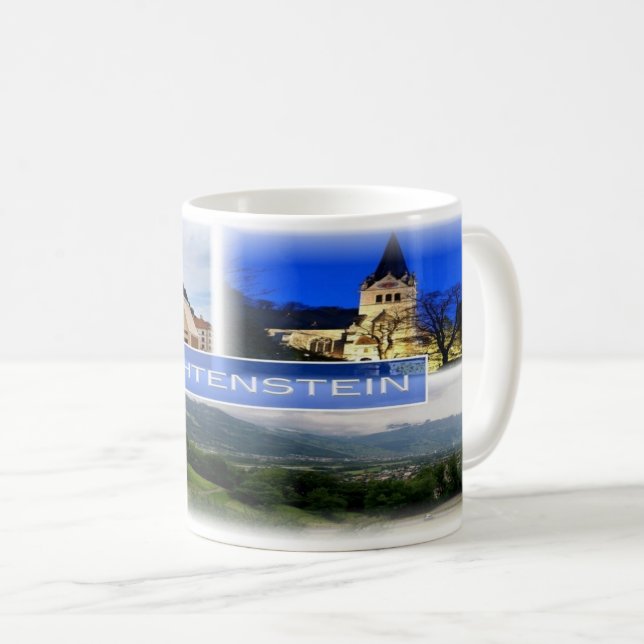 Taza De Café LI Liechtenstein - Vaduz - (Anverso derecho)