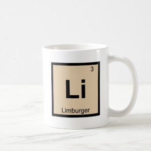 Taza De Café Li - Química del Queso Limburger Tabla Periódica