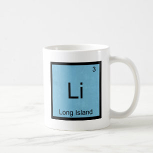 Taza De Café Li - Símbolo de elemento de química divertida de