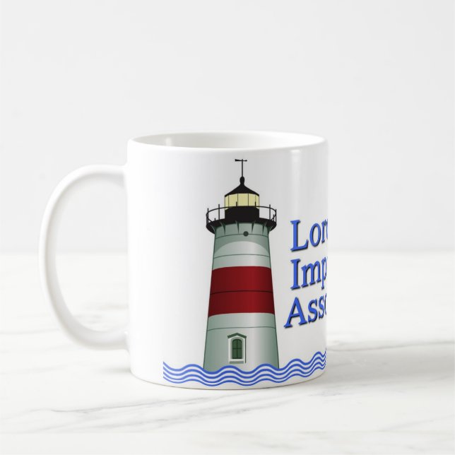 TAZA DE CAFÉ LIA CLASSIC WHITE MUG (Izquierda)