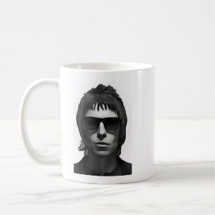 Taza De Café Liam Gallagher Mug with left and right image