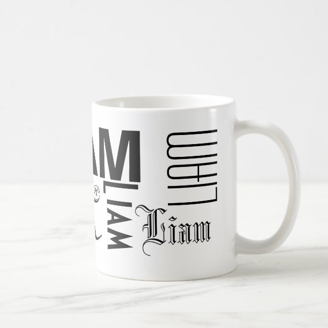 Taza De Café LIAM - Personaliza La Mug (Derecha)