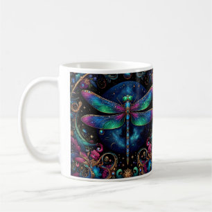 Taza De Café Libélula Celestial