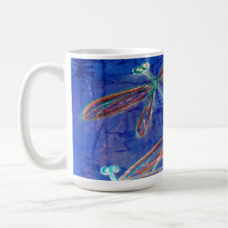 Taza De Café Libélula Indigo Haze Flit
