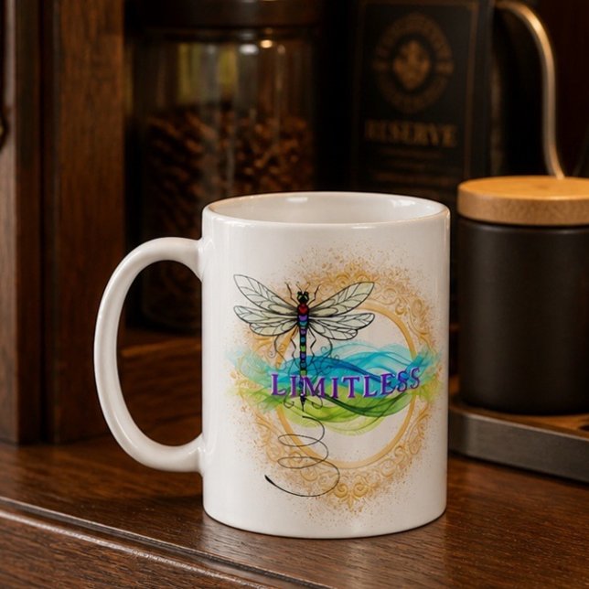 Taza De Café Libélula Personalizada (Subido por el creador)