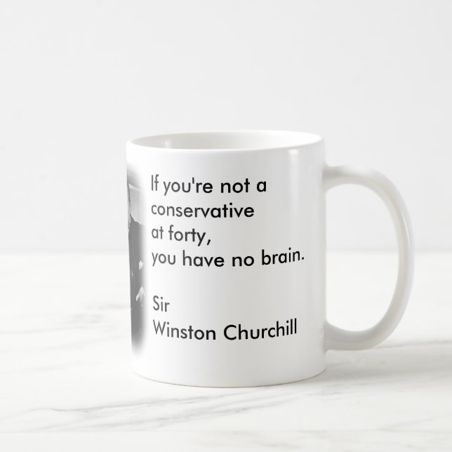 Taza De Café Liberal/conservador (Derecha)