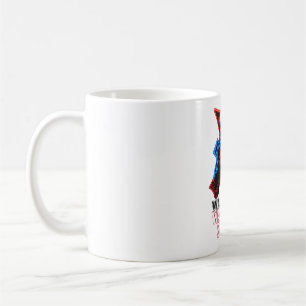 Taza De Café Liberar el espíritu guerrero Neon Samurai Mask Mug