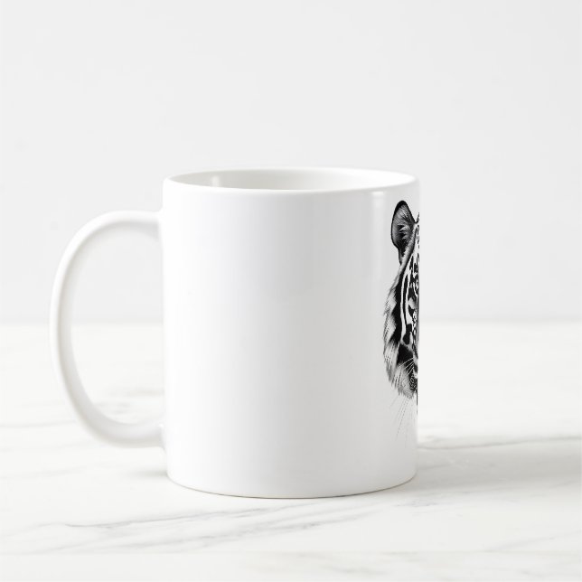 Taza De Café Liberar la fuerza interior - Camiseta de la cabeza (Izquierda)