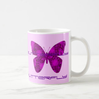 Taza De Café Libere como mariposa