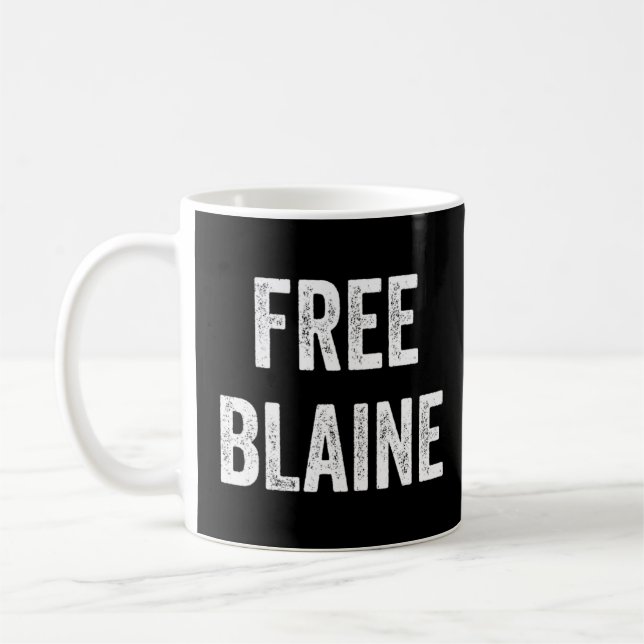 Taza De Café Liberen a Blaine de la prisión L (Izquierda)