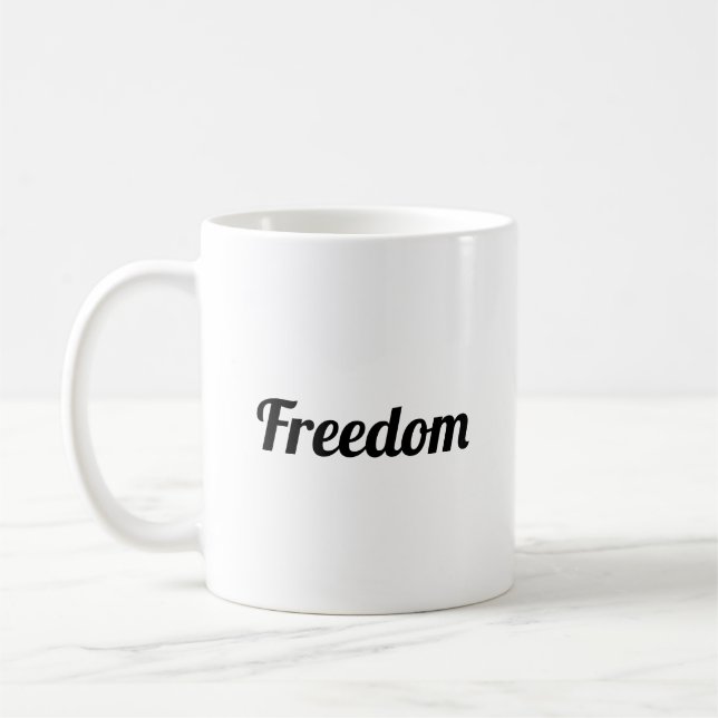 Taza De Café Libertad (Izquierda)