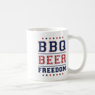 Taza De Café Libertad de cerveza Bbq _1