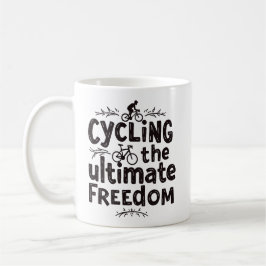 Taza De Café Libertad definitiva: ciclismo con estilo