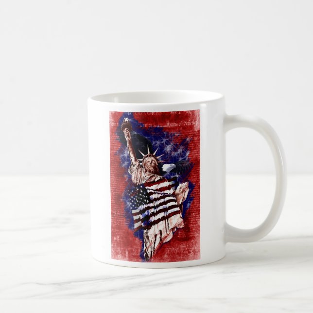 Taza De Café Libertad Para Todos (Derecha)