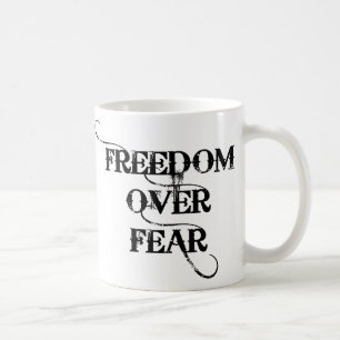 Taza De Café Libertad por miedo