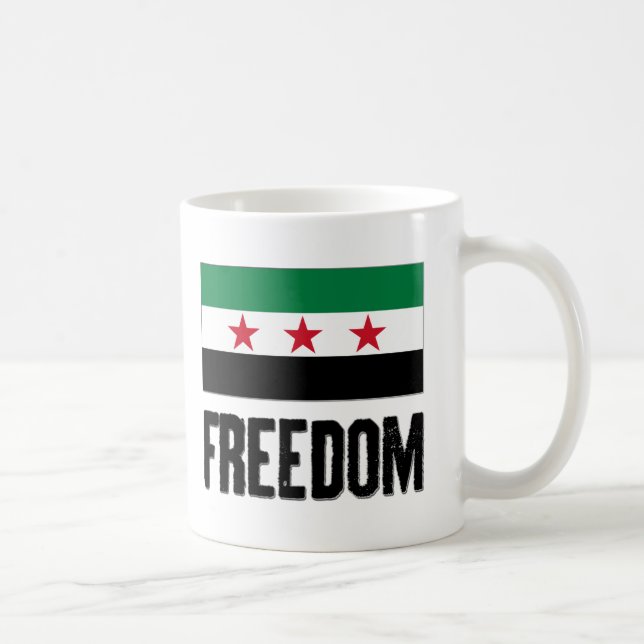 Taza De Café Libertad - Siria (Derecha)