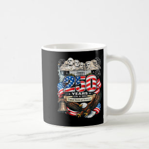 Taza De Café Libertad vintage 4 de julio estadounidenses 250 ve