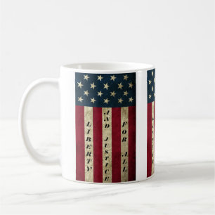Taza De Café Libertad Y Justicia Para Todos
