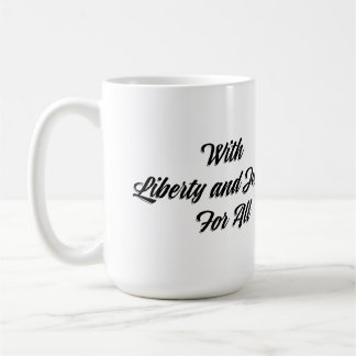 Taza De Café Libertad y justicia para todos