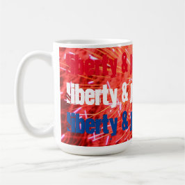 Taza De Café "Libertad y justicia para todos" - Mug