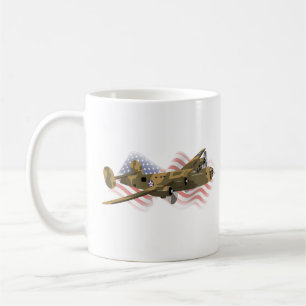 Taza De Café Libertador Patriótico B-24 Bombardero Pesado WW2